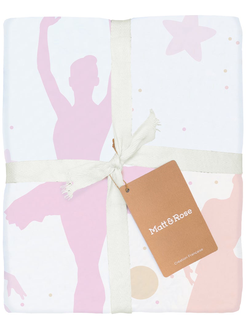 Parure de lit imprimée 100% coton, OPÉRA Multicolore - Kiabi