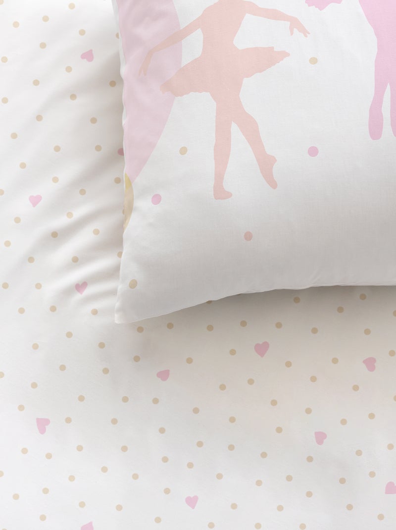 Parure de lit imprimée 100% coton, OPÉRA Multicolore - Kiabi