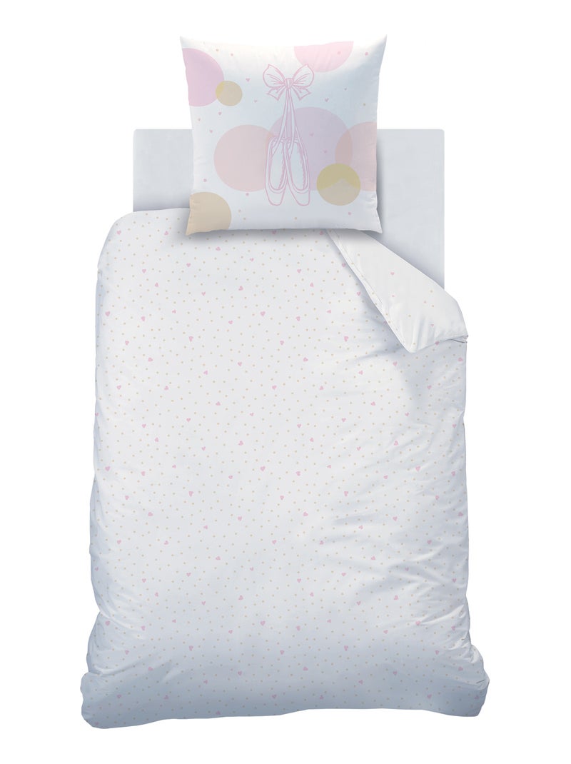 Parure de lit imprimée 100% coton, OPÉRA Multicolore - Kiabi