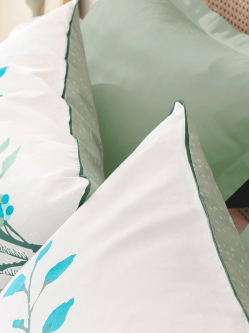 Parure de lit imprimée 100% coton, PARADIS - Kiabi