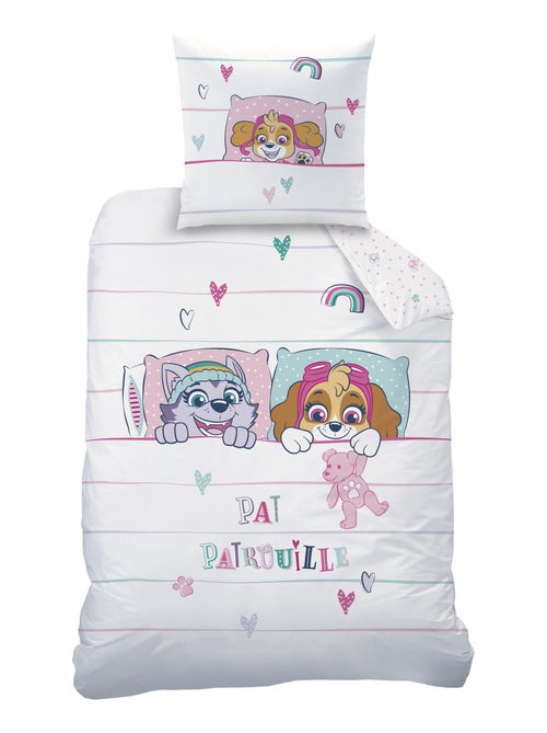 Parure de lit imprimée 100% coton, PAT PATROUILLE DOUCE NUIT - Kiabi