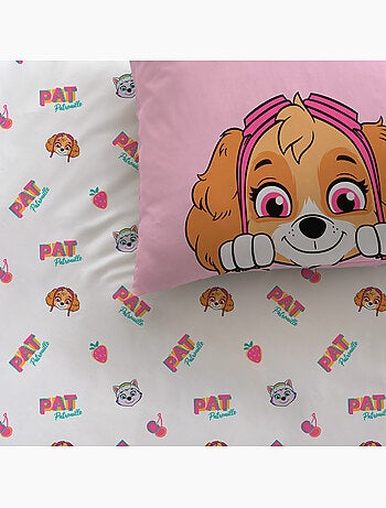 Parure de lit imprimée 100% coton, PAT PATROUILLE FRUITY