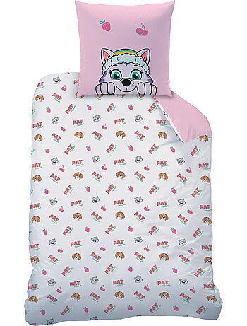 Parure de lit imprimée 100% coton, PAT PATROUILLE FRUITY