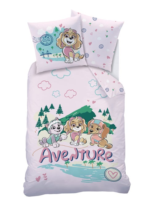 Parure de lit imprimée 100% coton, PAT PATROUILLE VOYAGE - Kiabi