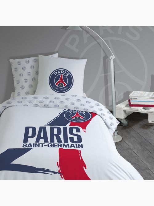 Parure de lit imprimée 100% coton, PSG TOUR - Kiabi