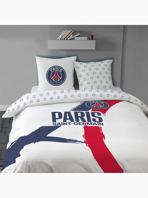 Parure de lit imprimée 100% coton, PSG TOUR - Kiabi