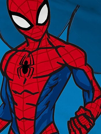 Parure de lit imprimée 100% coton, SPIDERMAN HOME AVENGER