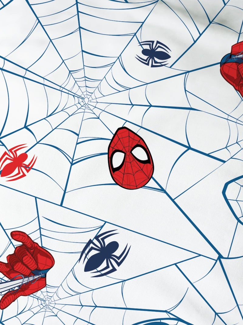 Parure de lit imprimée 100% coton, SPIDERMAN HOME JUMPING Bleu - Kiabi
