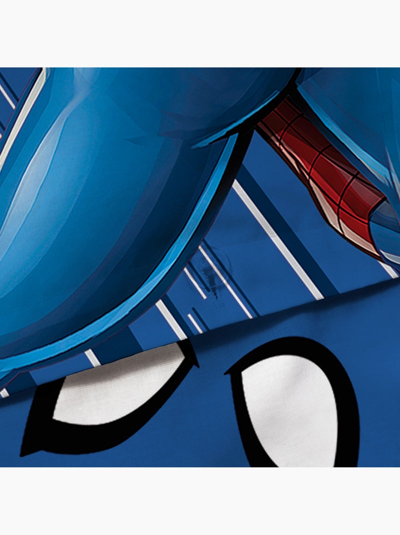 Parure de lit imprimée 100% coton, SPIDERMAN HOME TRUE HERO Bleu - Kiabi