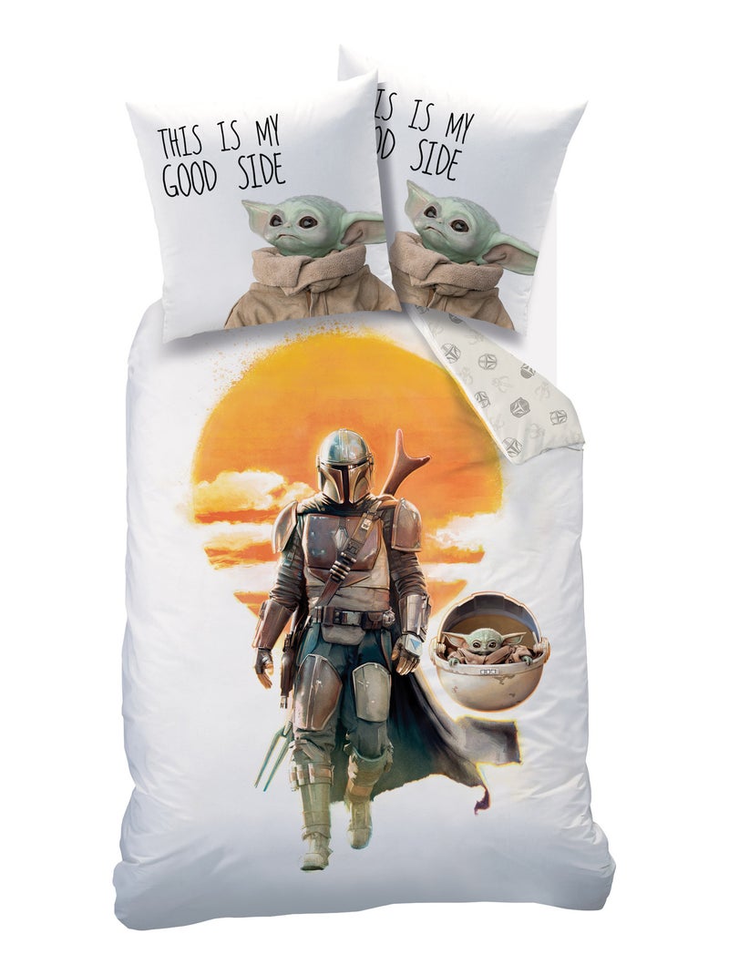 Parure de lit imprimée 100% coton, STAR WARS HOME SOLDAT Blanc - Kiabi