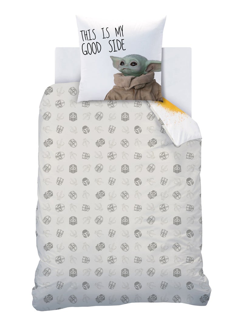 Parure de lit imprimée 100% coton, STAR WARS HOME SOLDAT Blanc - Kiabi