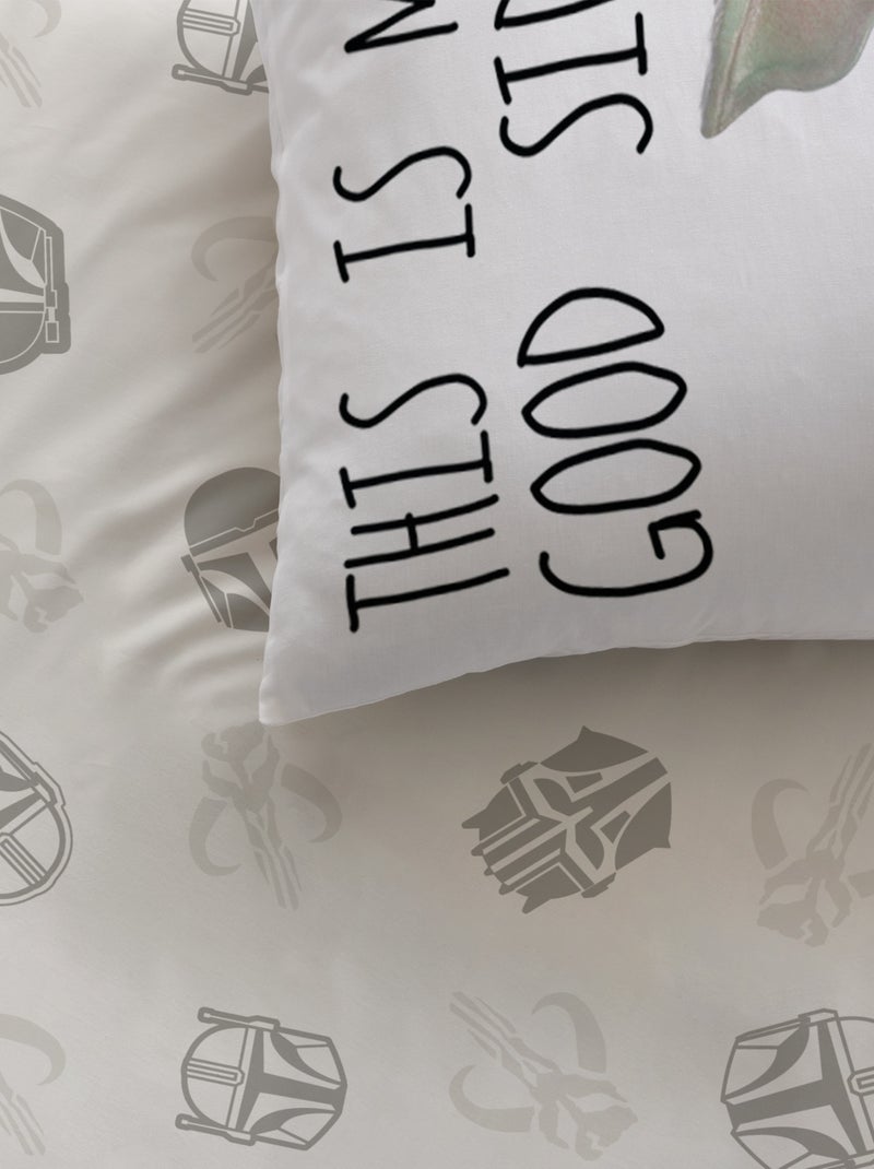 Parure de lit imprimée 100% coton, STAR WARS HOME SOLDAT Blanc - Kiabi