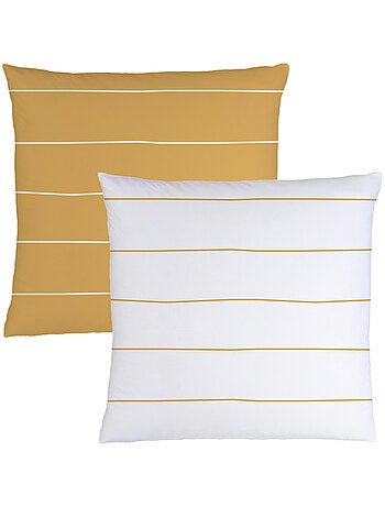 Parure de lit imprimée 100% coton, STRIPES