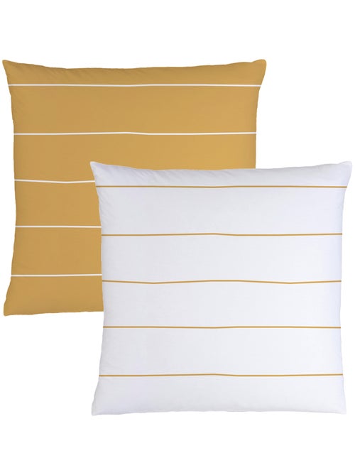 Parure de lit imprimée 100% coton, STRIPES - Kiabi