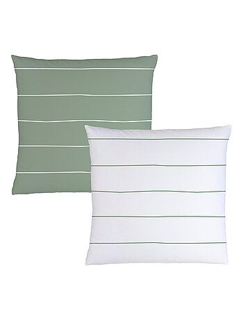 Parure de lit imprimée 100% coton, STRIPES