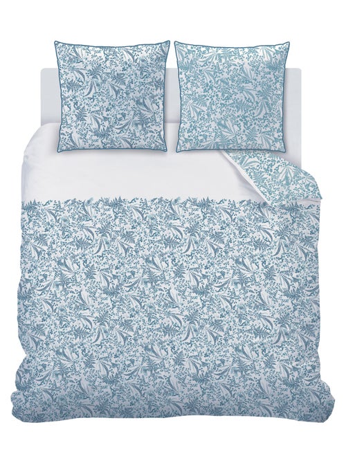 Parure de lit imprimée 100% coton, VEGETALIS - Kiabi