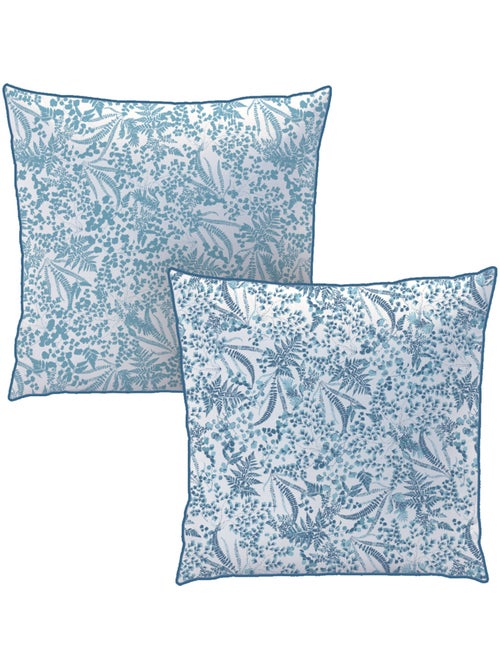 Parure de lit imprimée 100% coton, VEGETALIS - Kiabi
