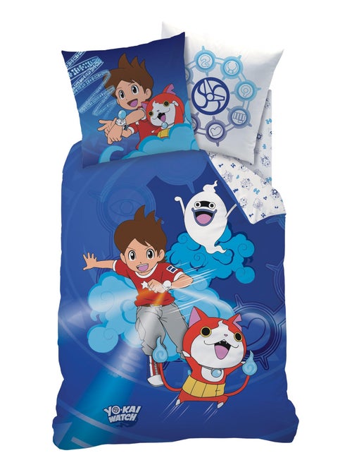 Parure de lit imprimée 100% coton, YO-KAI WATCH GANG - Kiabi