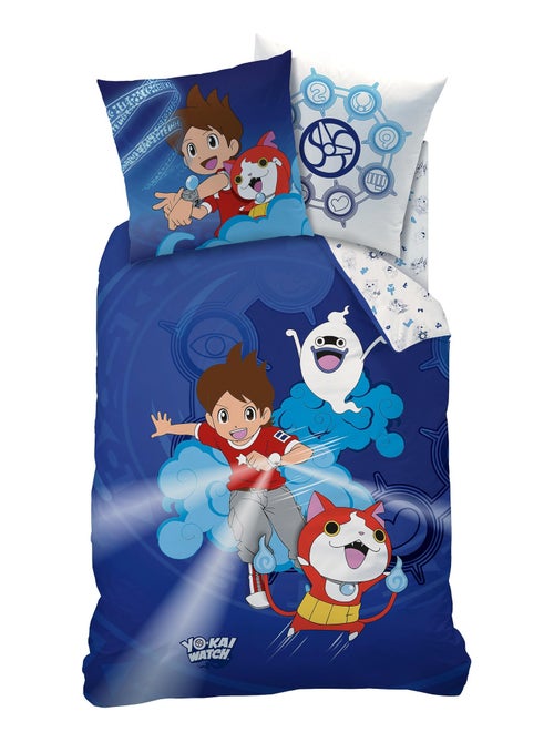 Parure de lit imprimée 100% coton, YO-KAI WATCH GANG - Kiabi