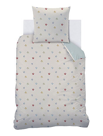 Parure de lit imprimée dinosaures 100% coton, JURASSIC WORLD SICJU