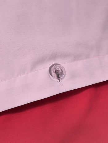 Parure de lit imprimée double face 100% coton, MIRACULOUS LADYBUG HÉROÏNE