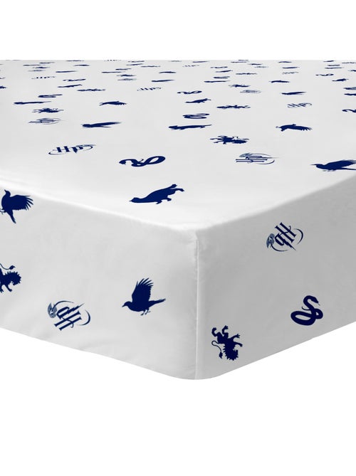 Parure de lit imprimée + drap housse 100% coton, HARRY POTTER BLASON - Kiabi