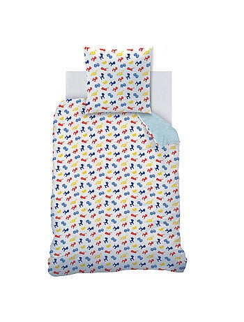 Parure de lit imprimée + drap housse 100% coton, PAT PATROUILLE PATBOY