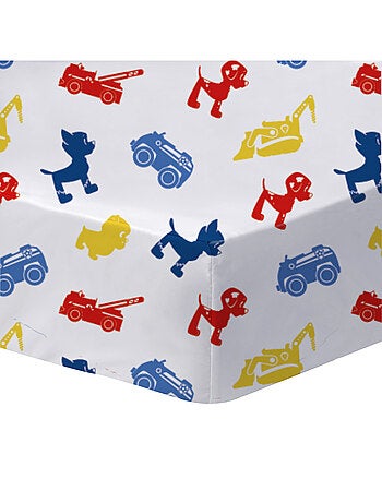Parure de lit imprimée + drap housse 100% coton, PAT PATROUILLE PATBOY