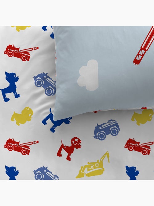 Parure de lit imprimée + drap housse 100% coton, PAT PATROUILLE PATBOY - Kiabi