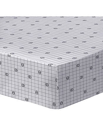 Parure de lit imprimée + drap housse 100% coton, SPIDERMAN HERO