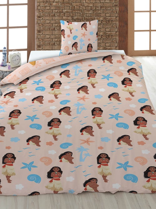 Parure de lit imprimée housse de couette - 2 personnes - Kiabi