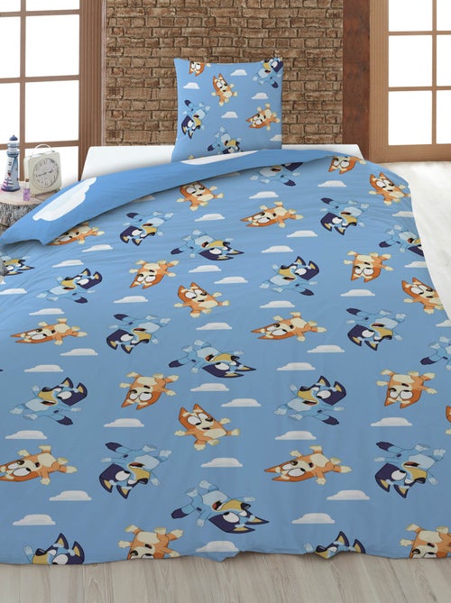 Parure de lit imprimée housse de couette + 2 taies - 2 personnes - Kiabi