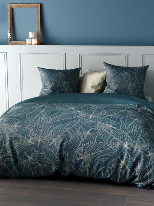 Parure de lit imprimée housse de couette + 2 taies - 2 personnes - Kiabi