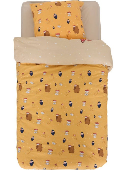 Parure de lit imprimée pour enfant CAPY - Kiabi