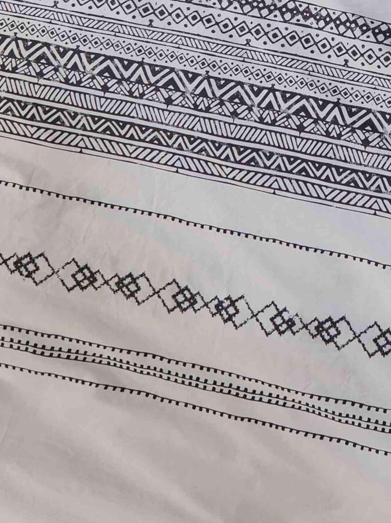 Parure de lit INAYA Ecru - Kiabi