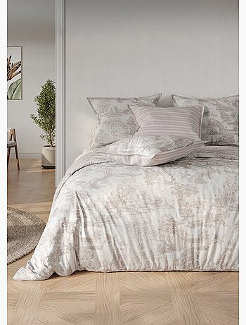 Parure de lit, inspiration toile de Jouy - AFIBEL