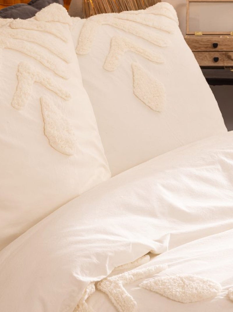 Parure de lit Inuit style bohème Beige clair - Kiabi