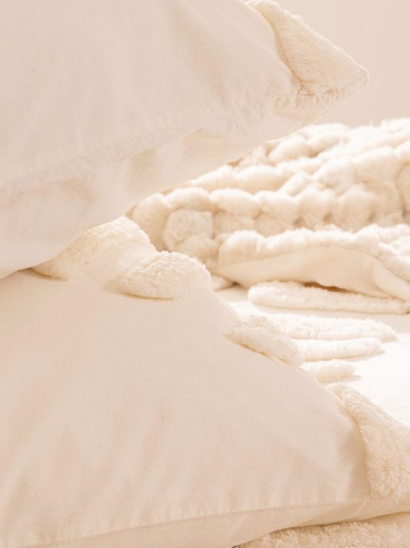 Parure de lit Inuit style bohème Beige clair - Kiabi