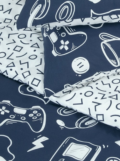 Parure de lit jeux vidéos en coton - Future Home - Kiabi