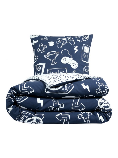 Parure de lit jeux vidéos en coton - Future Home - Kiabi
