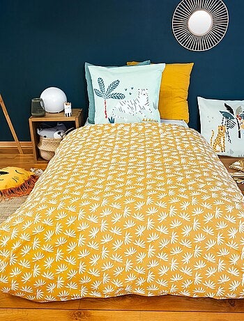 Parure de lit JUNGLE MANIA polyester microfibre Taie 63x63 cm