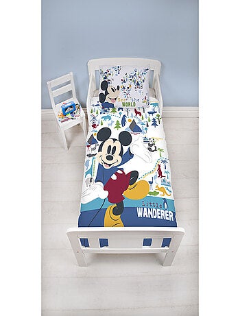 Parure de lit Junior Mickey Mouse Wanderer Disney 120 cm x 150 cm