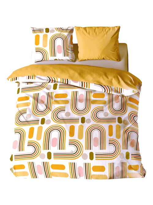 Parure de lit KARTING polyester microfibre  Taie 63x63 cm - Kiabi