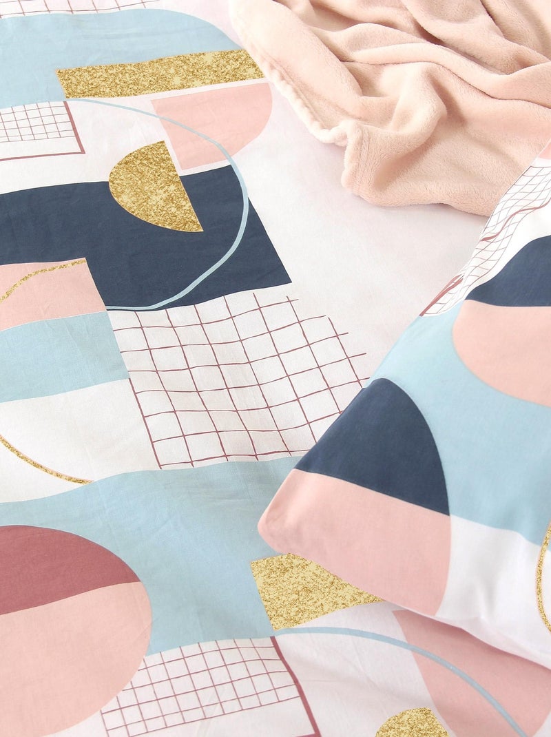 Parure de lit KENT coton Multicolore - Kiabi