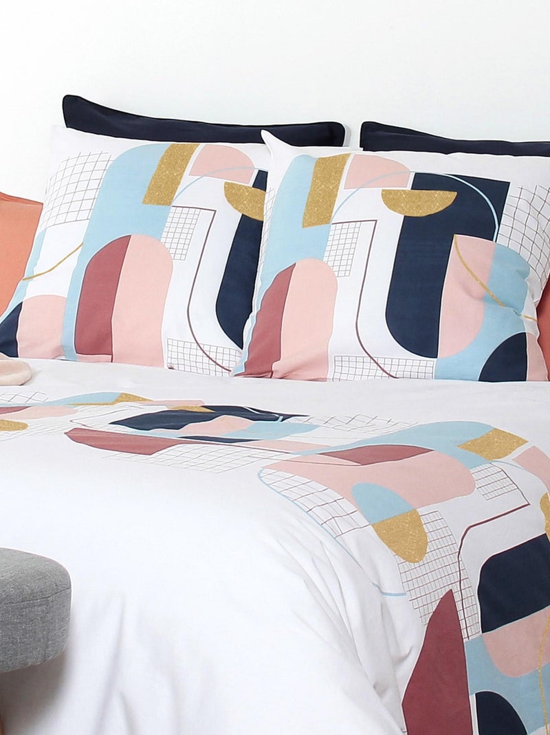 Parure de lit KENT coton Multicolore - Kiabi