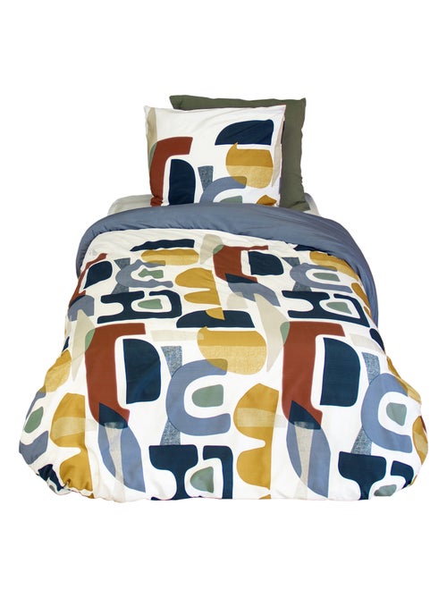 Parure de lit KILLE polyester microfibre Taie 63x63 cm - Kiabi Parure de lit KILLE polyester microfibre Taie 63x63 cm - Kiabi
