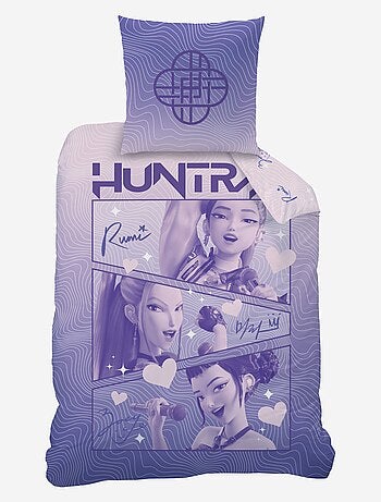 Parure de lit 'KPop Demon Hunters' 1 personne 2 pièces