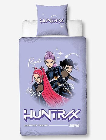 Parure de lit 'KPop Demon Hunters' 1 personne 2 pièces