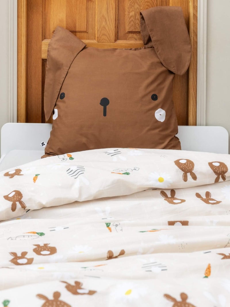 Parure de lit lapin Beige - Kiabi