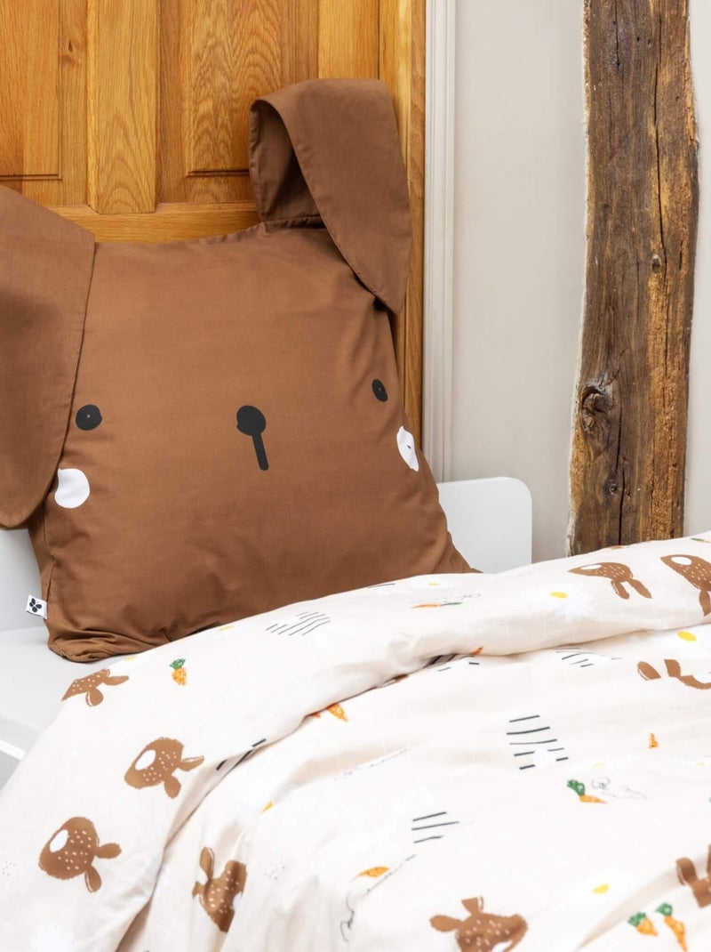 Parure de lit lapin Beige - Kiabi